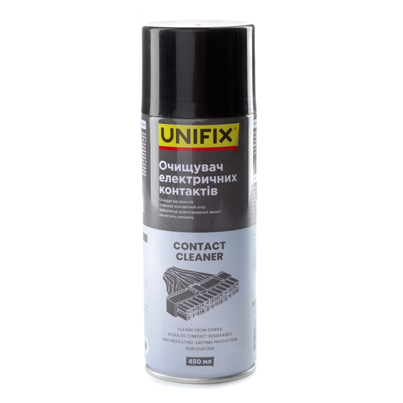 Очищувач електричних контактів 450мл UNIFIX